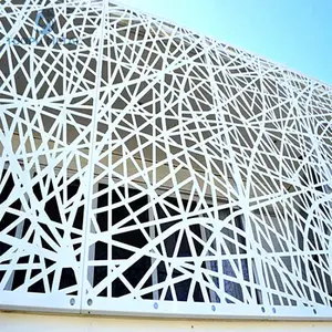 Interior & Exterior Laser Cut Decorative Metal Partition Wall Metal Carved Building Material