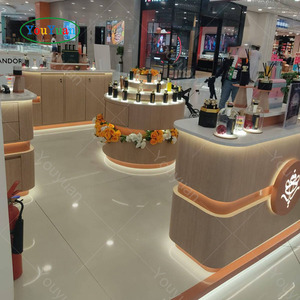 Tienda de cosméticos 3D de gama alta Diseño Decoración <span class=keywords><strong>Perfume</strong></span> de color negro Tienda de cosméticos Diseño <span class=keywords><strong>Ajmal</strong></span> <span class=keywords><strong>Perfume</strong></span> Kiosco - Product Image 6