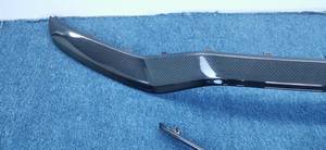 طقم تحويل قطع غيار السيارات: شفة أمامية ومشتت أمامي من ألياف الكربون مزدوجة الطبقات، طراز بابوس AMG، لمرسيدس-بنز W205 - Product Image 6