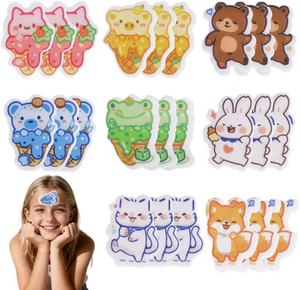 Patch rafraîchissant personnalisable pour enfants contre les maux de tête et la <span class=keywords><strong>fièvre</strong></span>, gel rafraîchissant hypoallergénique pour enfants - Product Image 3