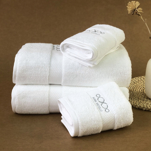 5ดาวโรงแรมหรูผ้าขนหนูอาบน้ำชุดและร่างกายทำงานเสื้อคลุมอาบน้ำทั้งหมดสามารถปรับแต่งเย็บปักถักร้อยยี่ห้อ - Product Image 6