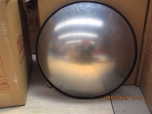 360 degrés 100cm diamètre sécurité routière vue sur la route miroir dôme PMMA sans cadre - Product Image 2