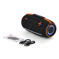 Enceinte portable sans fil Bluetooth P PRO16 Super Bass étanche avec lumière LED colorée, qualité Hi-Fi, woofer extérieur en tissu