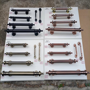 Manijas de Puerta Estilo Europeo de Acero Inoxidable con Acabado en Oro Rosa de 800, 1000 y 1200 mm para Uso en Puertas Interiores - Product Image 3