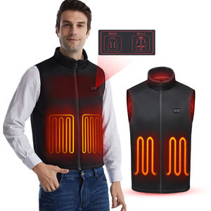 Chaleco calefactable con batería para hombre y mujer, chaleco calefactable eléctrico recargable por USB, en Stock, 9 zonas de calefacción - Product Image 1