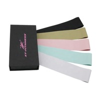 Bandas de Resistencia Elásticas Reflectantes de Tela Personalizadas de Alta Calidad para Ejercicios de Glúteos para Mujeres Adultas