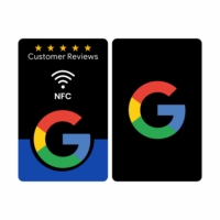 Tarjeta NFC para Reseñas de Google, Toque para Obtener Retroalimentación Instantánea, Reutilizable, Aumenta las Reseñas de tu Negocio, Herramienta de Retroalimentación sin Contacto, YKL