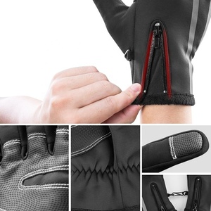 CBR OEM S091-2 Hiver Ski Écran Tactile Thermique Coupe-Vent Chauffée Plein Doigt Chaud Moto Vélo vélo vélo <span class=keywords><strong>Gants</strong></span> - Product Image 5