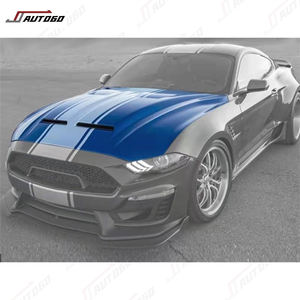 Offre Spéciale d'usine mise <span class=keywords><strong>à</strong></span> niveau refit Shelby SuperSnake capot moteur couverture pour Ford <span class=keywords><strong>Mustang</strong></span> Mach 1 Shelby GT500 5.0L V8 <span class=keywords><strong>GT</strong></span> Shelby GT350 - Product Image 6