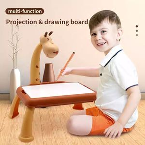 幸运玩具跟踪和绘制投影仪玩具绘画绘图台Led投影仪幼儿玩具儿童教育绘画游戏套装 - Product Image 3