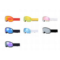 Masques de ski et de snowboard personnalisés, lentilles TPU UV400, interchangeables, logo personnalisé, sports d'hiver en plein air pour hommes et femmes