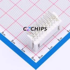 HC-XHD-2*10AW-05 Wire-to-Board Pin Header Bent Lead Through Hole,P=2.5mm Connector 2x10P 2.5mm Right Angle Insert DF1B - Product Image 2