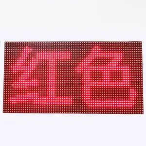 P7.62 indoor led display module red color SMD 3528 F5.0 LED 244*488mm