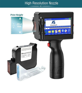 Impresora de Inyección de Tinta Portátil AISOMARK de 25.4mm para Caracteres Grandes, Nueva, USB, Uso Industrial, para Cajas de Cartón, Madera, Metal y Plástico - Product Image 1