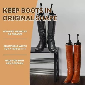 Stivali da barella per stivali da 12 pollici e 16 pollici, scarpe elastiche da albero in <span class=keywords><strong>plastica</strong></span>, <span class=keywords><strong>scarpiera</strong></span> modellante per stivali da donna - Product Image 6