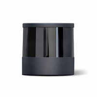 Hesai OT128 LiDAR mécanique 128 canaux 200m Réflectivité 10 % 0,125° Vertical 6,91M PPS 1000BASE-T1 PTP IP6K9K 29W