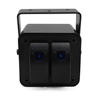 Boîtier en plastique étanche pour interrupteur à bascule 2 gangs, panneau d'interrupteurs à bascule LED SPST ON/OFF 5 broches 12V-24V pour voiture, camion, bateau, Jeep, camping-car