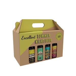 Tùy Chỉnh OEM Logo Bia Bao Bì Hộp Nước Trái Cây Sóng Hộp Giấy Bao Bì 6 Gói Bia Chai Tàu Sân Bay Chủ Cho Uống - Product Image 3