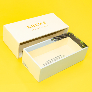 Caja de Embalaje Rectangular Rígida Personalizada para Gafas de Sol, Hecha a Mano, con Estampado Dorado en Caliente, Tipo Cajón, para Gafas de Sol - Product Image 1