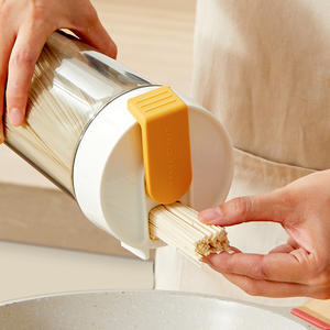 Harga pabrik 1000ml paket Pasta Spaghetti dapur toples Odm multiguna wadah penyimpanan makanan mie nasi - Product Image 6