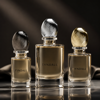 Flacon de parfum en verre de luxe personnalisé 30ml 50ml 100ml pour marque privée avec atomiseur et boîte cadeau