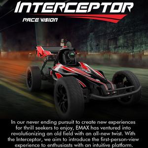 Emax Interceptor FPV yarış araba 2.4G radyo kontrol yüksek hızlı kamera ile gözlük RC araba 2 ~ 3S RTG sürümü için hediye - Product Image 2
