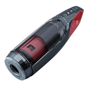 Masseur de pénis <span class=keywords><strong>automatique</strong></span> télescopique rotatif Gelance avec fonctions de vibration et de succion, mains libres, étanche, masturbateur en ABS+TPE - Product Image 2
