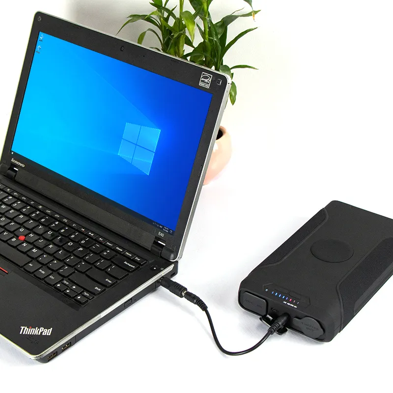 DC 24V 72000 Mah Bancos De Energia Móvel Telefone Portátil notebook laptop Powerbank 70000Mah Banco de Potência Carregador Sem Fio Qi PD 60W