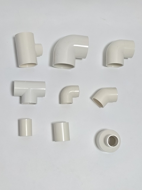 Direct Manufacturer High Quality Custom UPVC PVC Pipe Couplings Thickened Fittings Smooth Inner Wall Durable Home Industrial