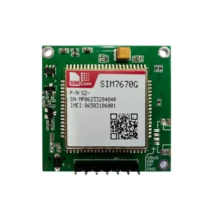 SIMCOM SIM7670G CAT1 çekirdek kurulu küresel sürüm Qualcomm çip desteği veri + GNSS ses olmadan isteğe bağlı
