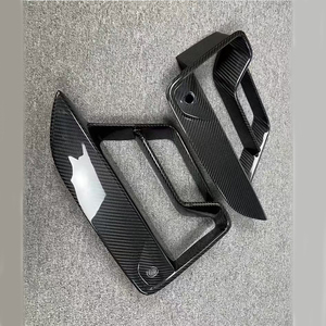 Cubierta de Rejilla de Ventilación de Entrada de Aire para Parachoques Delantero de Fibra de Carbono Seca F90 M5 LCI para <span class=keywords><strong>BMW</strong></span> 2021-2023 - Product Image 1