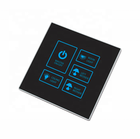 Sistema de habitación de invitados, interruptor de cristal Led personalizado, Control inteligente de Hotel, Software de ordenador