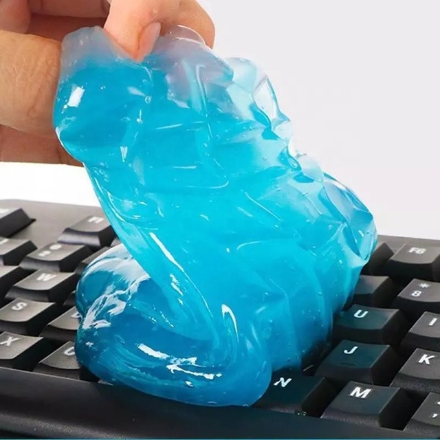 Car Cleaning Glue Cleaner Gel Keyboard Cleaning Gel Super Clean Slimy Gelatin Clean Auto Dashboard Tools Car Detailing Products