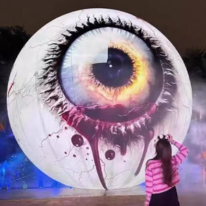 Globo ocular inflable personalizado LED Animatronic ojos al aire libre pantalla globo ocular inflable Decoración - Product Image 5