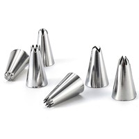 Großhandel 25-teiliges Edelstahl-Spritzdüsen-Set Dekorationswerkzeuge Backzubehör Kuchen-Dekorationsbedarf