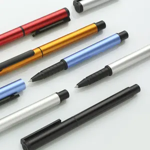 KACO TUBE Ballpoint Pen, 0.5mm Fine Point Multi Color Barrel with Black Ink