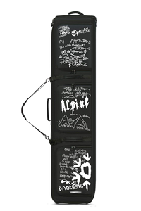 Sac <span class=keywords><strong>de</strong></span> <span class=keywords><strong>ski</strong></span> grande capacité pour hommes et femmes avec roues, séparation sec-humide, séchage rapide, réglable pour snowboard et <span class=keywords><strong>chaussures</strong></span> - Product Image 6