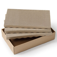 Lot de 3 griffoirs pour chat avec boîte, griffoir réversible avec lit de repos pour chats et chatons de petite et moyenne taille