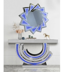 Tavolini consolle <span class=keywords><strong>a</strong></span> <span class=keywords><strong>specchio</strong></span> <span class=keywords><strong>per</strong></span> mobili intelligenti Guanding con mobili decorativi <span class=keywords><strong>a</strong></span> <span class=keywords><strong>specchio</strong></span> da parete consolle in vetro tavolo d'<span class=keywords><strong>ingresso</strong></span> Espejo - Product Image 4