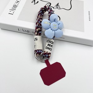 Bracelet anti-perte multicolore avec cordon court de 30 cm, motif tournesol tressé à la main polyvalent pour le visage - Product Image 5