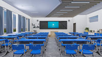 Meubles scolaires en bois, ensemble de bureau et de chaise pour étudiants à hauteur réglable, table d'étude pour salle de classe