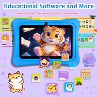 Nouvelle tablette YPORANGE 7 pouces pour enfants, Android 12, processeur MTK Quad Core, Wi-Fi, écran 1024x600, jouet éducatif avec caméra 0.3MP+2MP