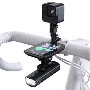 Soporte para Ciclocomputador CYCLAMI M6W de Aleación de Aluminio con Sensor <span class=keywords><strong>GPS</strong></span>, Soporte para Cámara Deportiva, Diseño Impermeable para Garmin/<span class=keywords><strong>Bryton</strong></span>/Wahoo/GoPro - Product Image 4