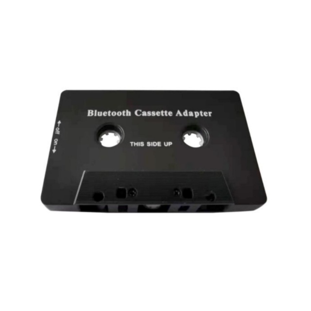Hot Selling Best Quality Smile Brand Model 0731 Universal In-Car Cassette Adapter for MP3 MP4 Mobile Phone with Black Color
