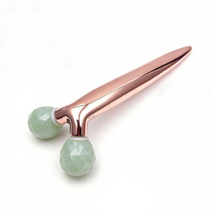 Rodillo Facial de Jade y Cuarzo Rosa, Rodillo de Masaje Facial 3D con Forma de Linterna, Venta Caliente - Product Image 6