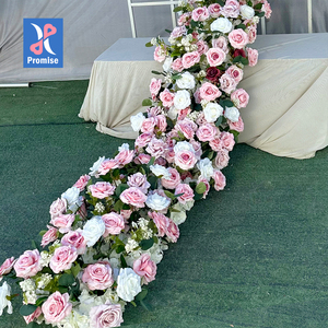 Promise Corredor de flores artificiales a la venta Decoración DE BODA Telón de fondo Corredor de flores - Product Image 1