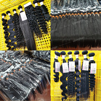 Cabello Humano Virgen Sin Procesar 100% Liso con Cutícula Alineada, Extensiones de Cabello Humano Vietnamita Crudo, Extensiones Rizadas Birmanas y Extensiones Lacias Kinky