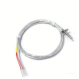 مستشعر حرارة صناعي عالي الدقة من نوع الإبرة PT100 مصنوع من البلاتين، نظام استشعار حراري بثلاثة أسلاك - Product Image 3