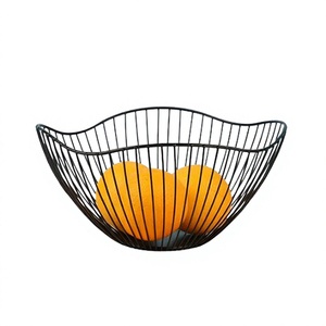 Panier en fil de fer, taille et forme personnalisées, vaisselle, panier à fruits et légumes, restaurant, hôtel et maison, bol à fruits - Product Image 1