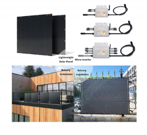 <b>Portable</b> Plug-in Play 600W 800W 1200W Balcony <b>Solar</b> on Grid <b>Solar</b> Energy System - Product Image 1